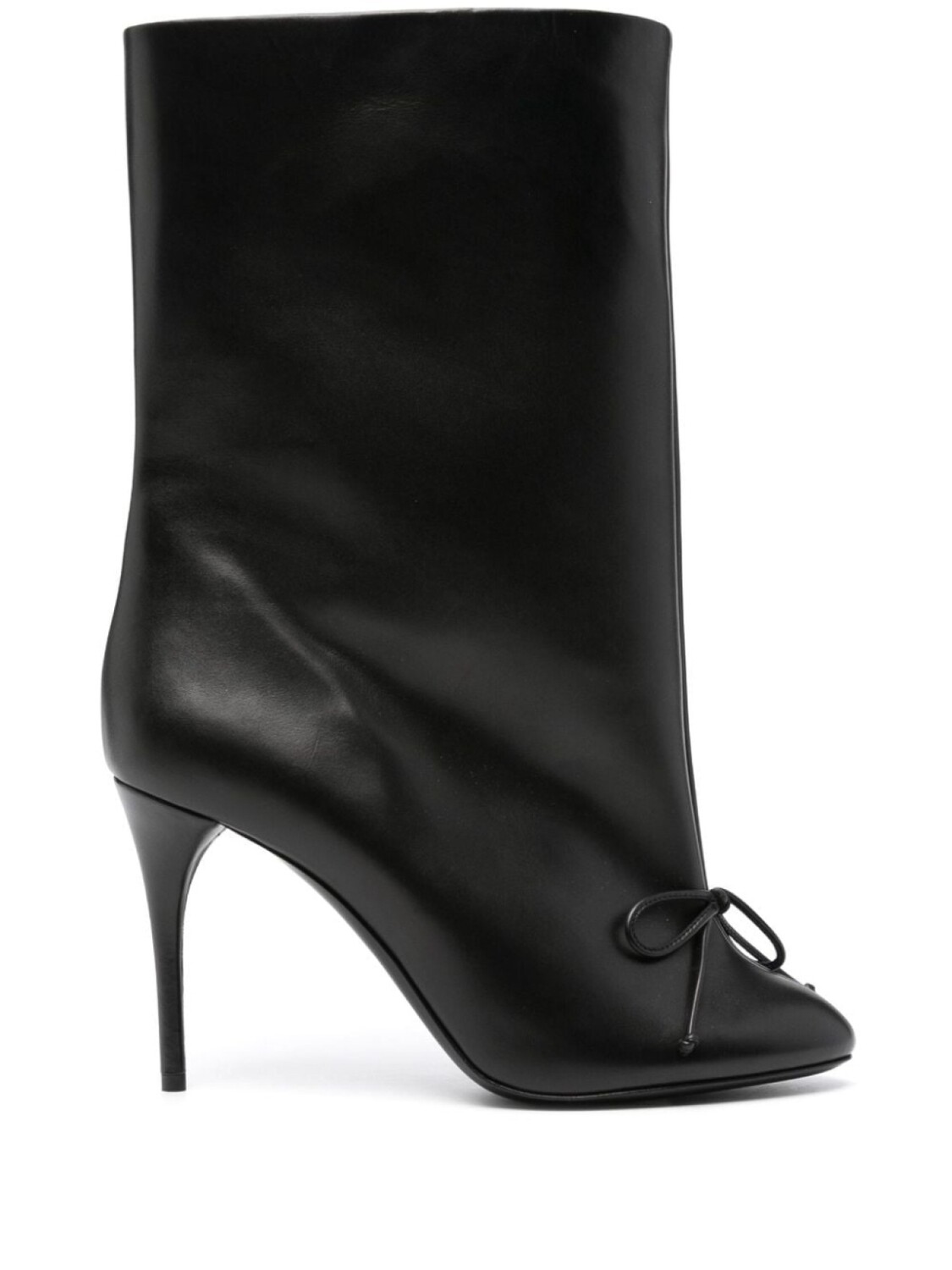 Alaïa 100-миллиметровые сапоги с отделкой в виде носа, черный