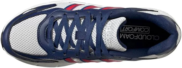 Мужские кроссовки Adidas Eclyptix 2000 на шнуровке - серые, повседневные, серый — фото 4