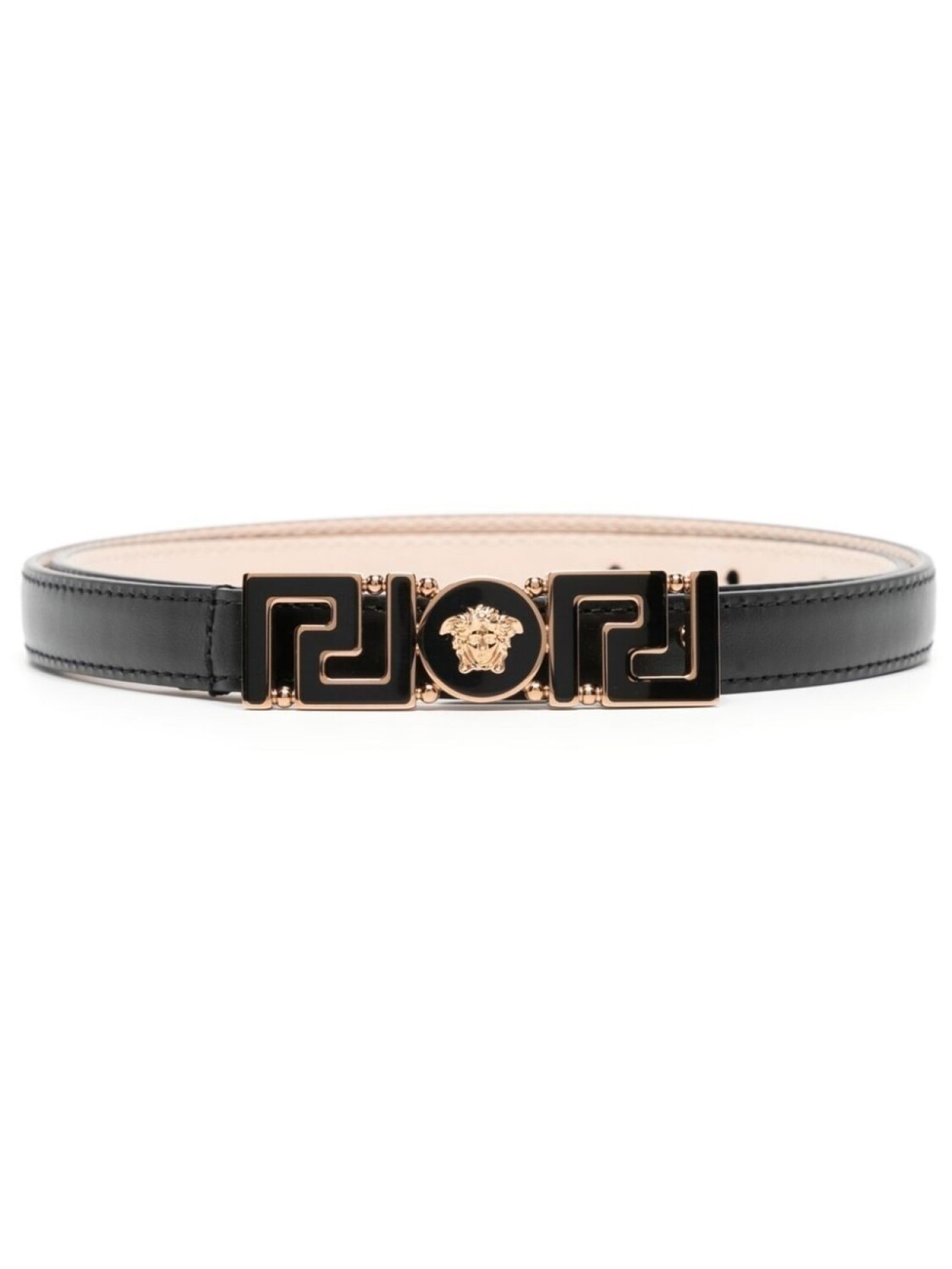 

Versace ремень Greca Goddess, черный