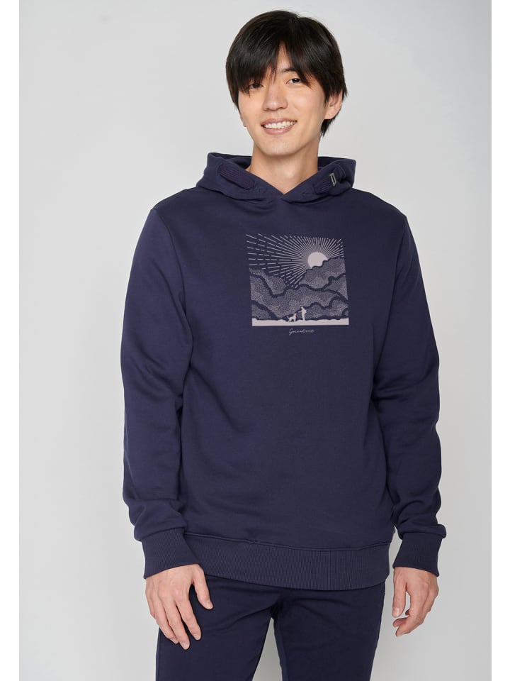 

Толстовка Nature Friends темно-синего цвета GreenBomb, Синий, Толстовка Nature Friends темно-синего цвета GreenBomb