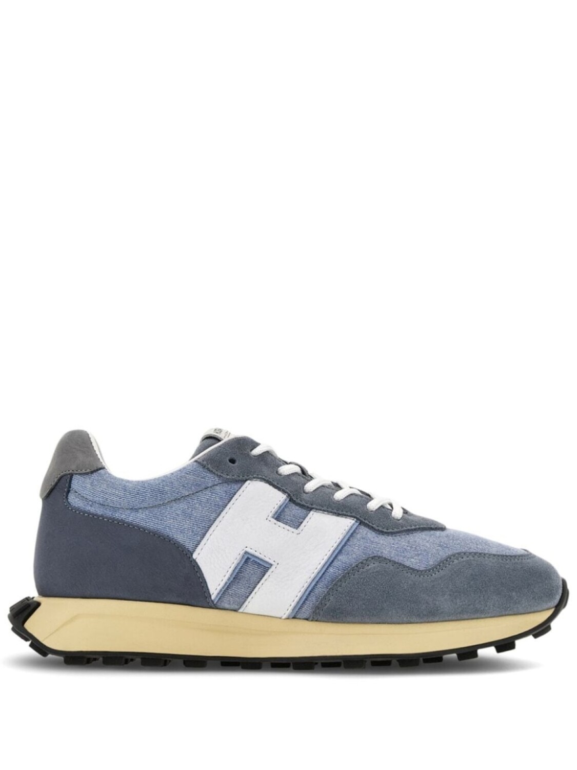 

Hogan кроссовки H601 на шнуровке, синий, Серый, Hogan кроссовки H601 на шнуровке, синий