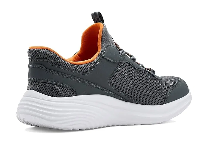 Кроссовки с технологией Hands Free Slip-Ins Bounder Pro 404208L SKECHERS KIDS, Charcoal — фото 4