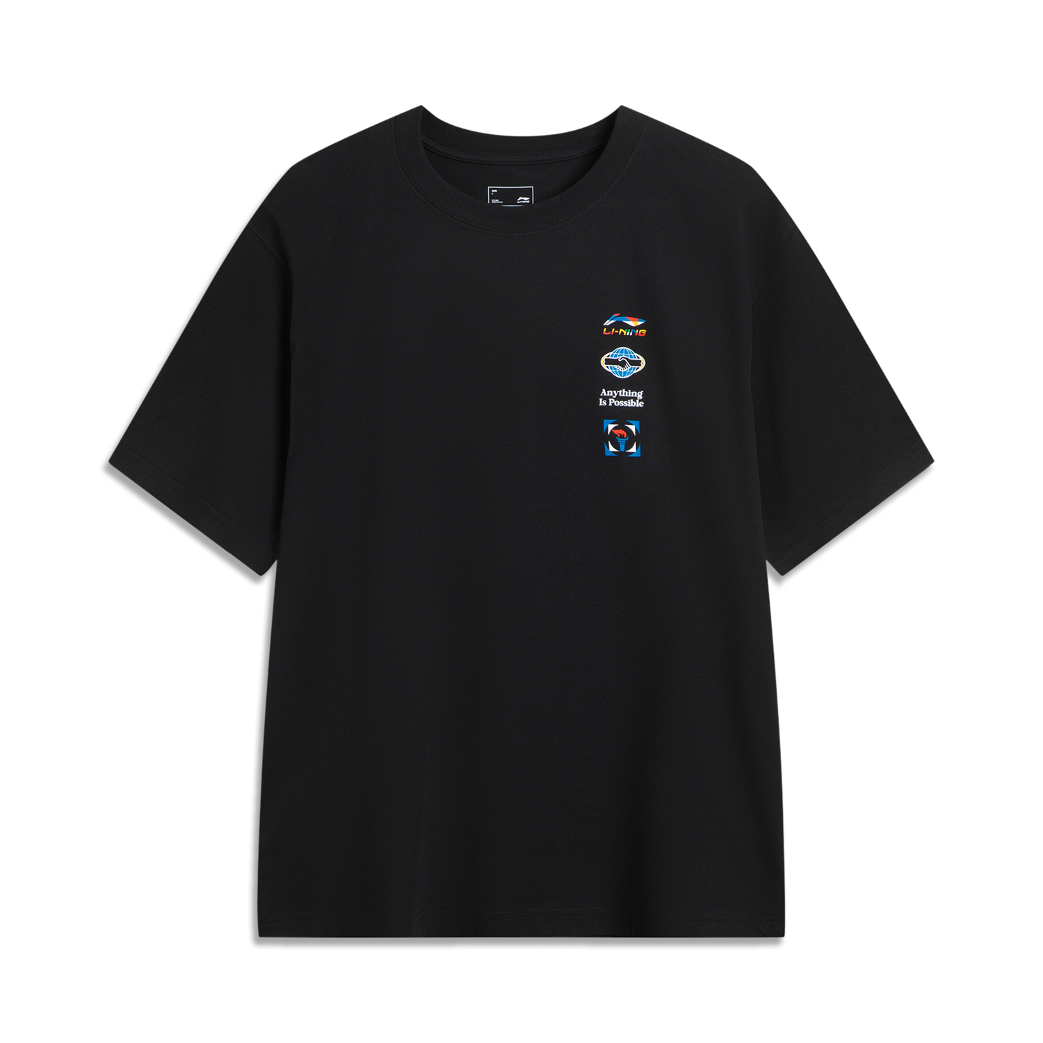 

LINING Футболка Unisex Black, Черный, LINING Футболка Unisex Black