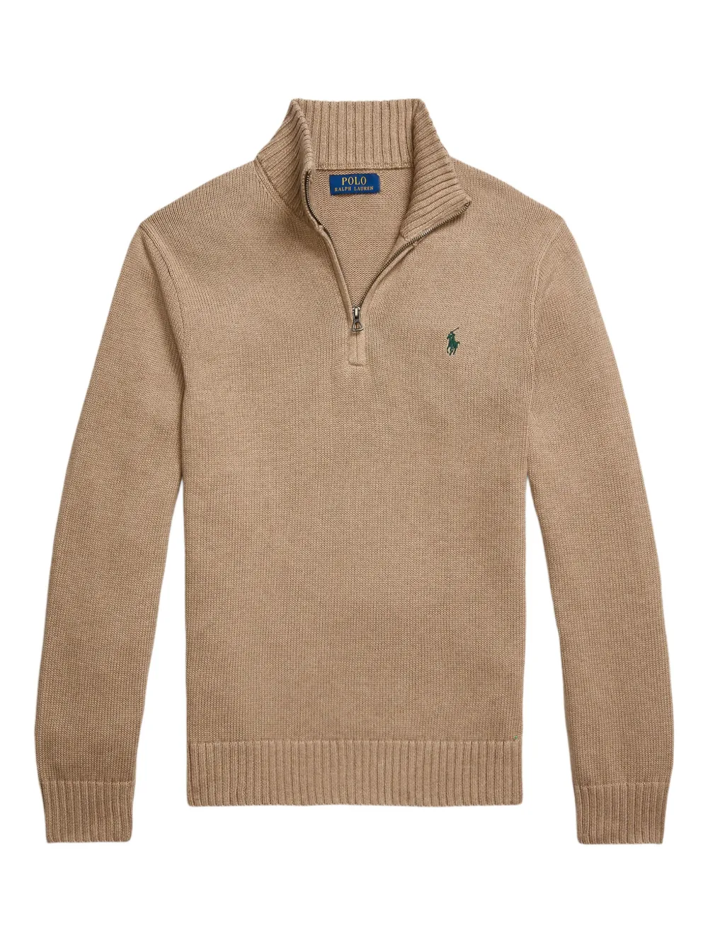 

Свитер с воротником на молнии POLO RALPH LAUREN, нейтральный