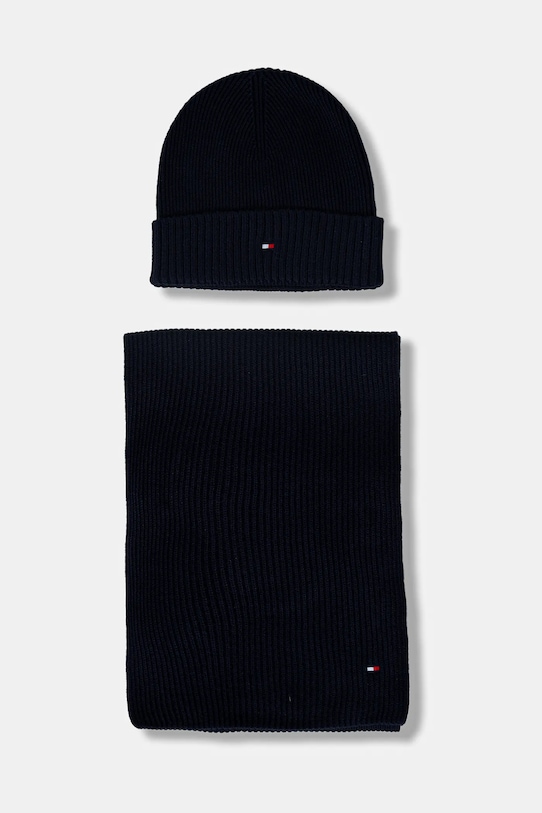 

Шапка и шарф Tommy Hilfiger, темно-синий