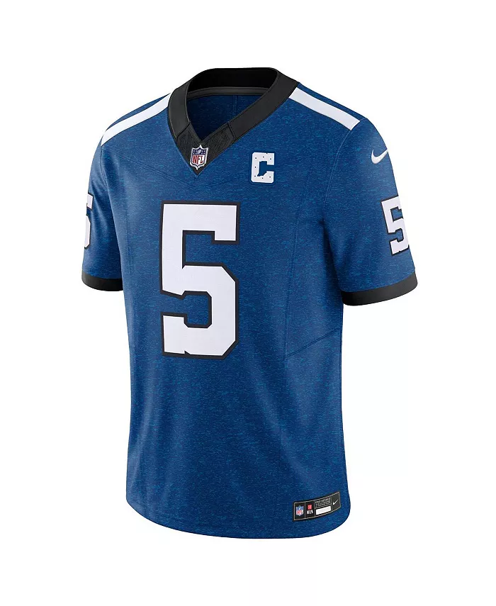 Мужская альтернативная ограниченная джерси Anthony Richardson Indianapolis Colts Vapor F.U.S.E Nike, синий — фото 2