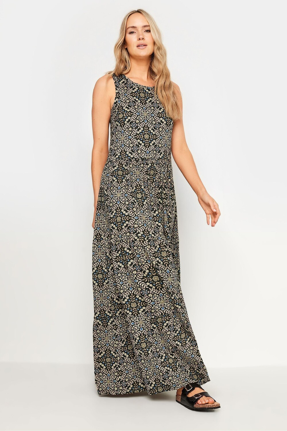 

Ярусное платье без рукавов Long Tall Sally, черный