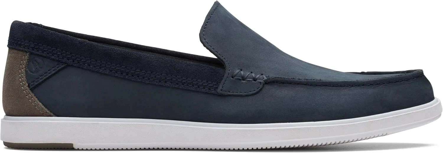 Мужские лоферы Clarks Bratton, Black (Black Leather) — фото 2