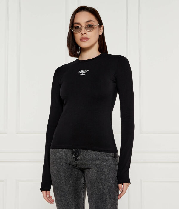 

Блузка мисага ребо Slim fit Misaga, черный