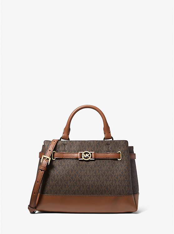 

Маленькая сумка с логотипом Reed Michael Kors, коричневый