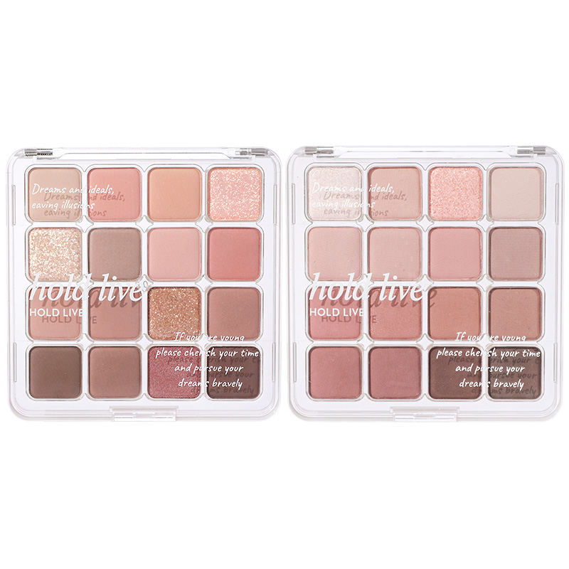 

Набор теней для век sunset magic 16 цветов легко растушевывается шиммер натуральные матовые оттенки подчеркивающие глаза комплект из 2 штук Hold Live