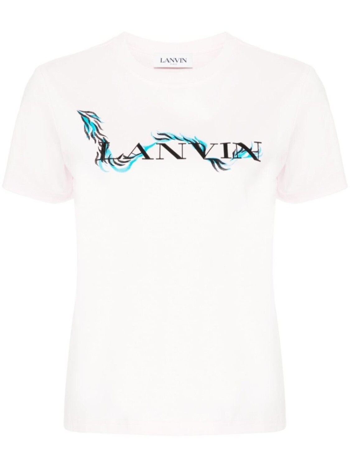 

Lanvin футболка с логотипом, розовый