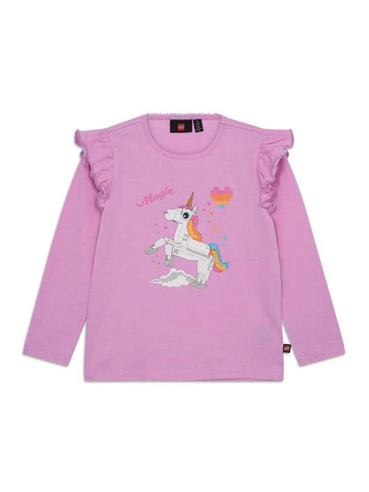 

LEGO Футболка с длинными рукавами розового цвета