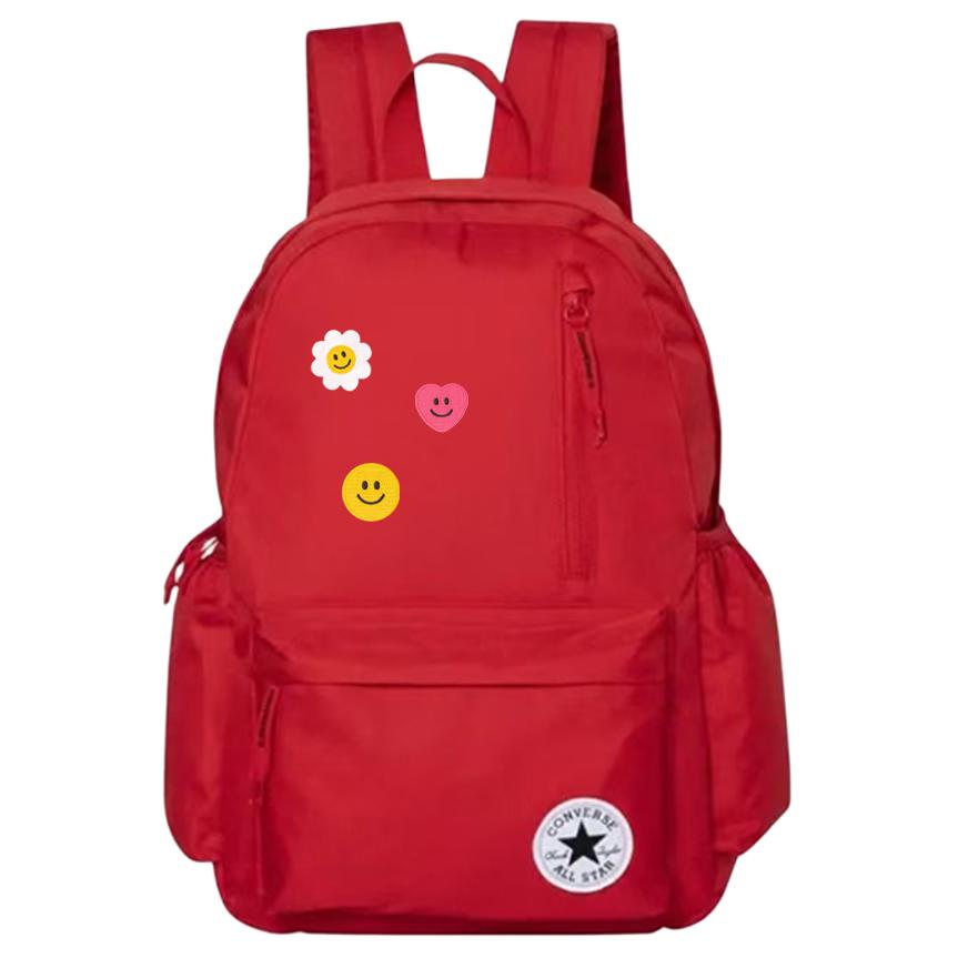 

Converse Полиэстеровый рюкзак обычный унисекс красный, Mango Cheese Bean