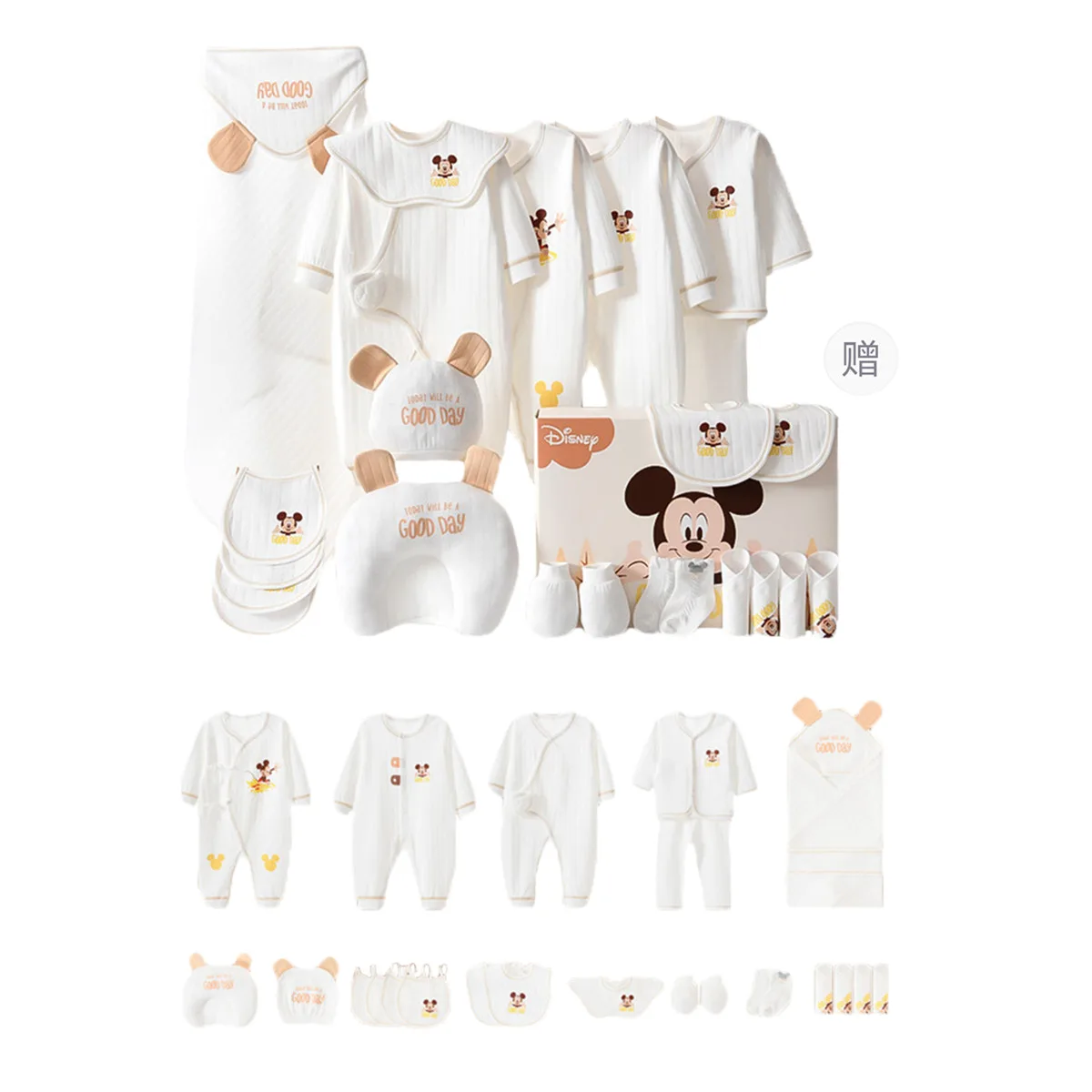 Подарочный набор для малыша Disney, [20 Pcs Gift Set]All-Season White — фото 3