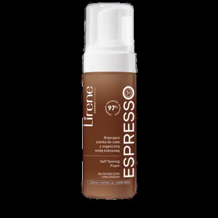 

Lirene Perfect Tan Espresso Мусс для загара для тела для темной кожи 150мл