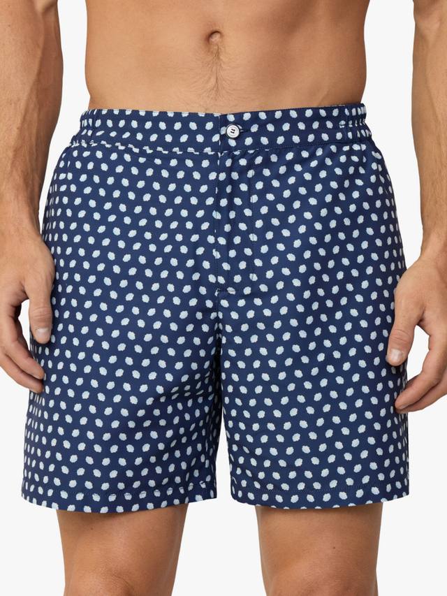 

Плавки с принтом по индивидуальному заказу Hackett London, цвет Ink Blue