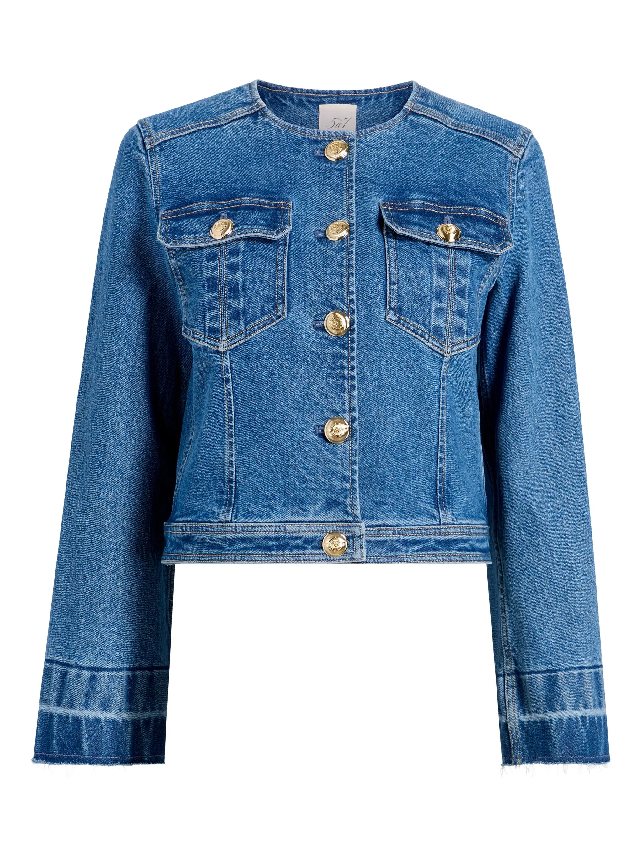 

Куртка Travis на пуговицах Cinq A Sept, синий