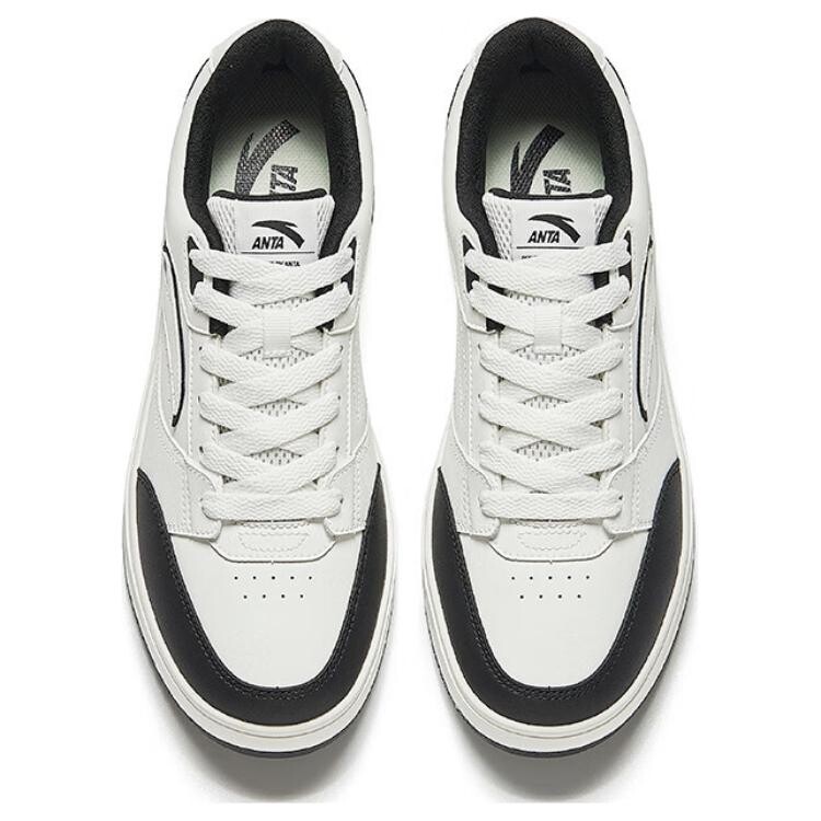 Кроссовки ANTA Skateboarding Shoes Men Low-top White/Black, белый/черный — фото 3