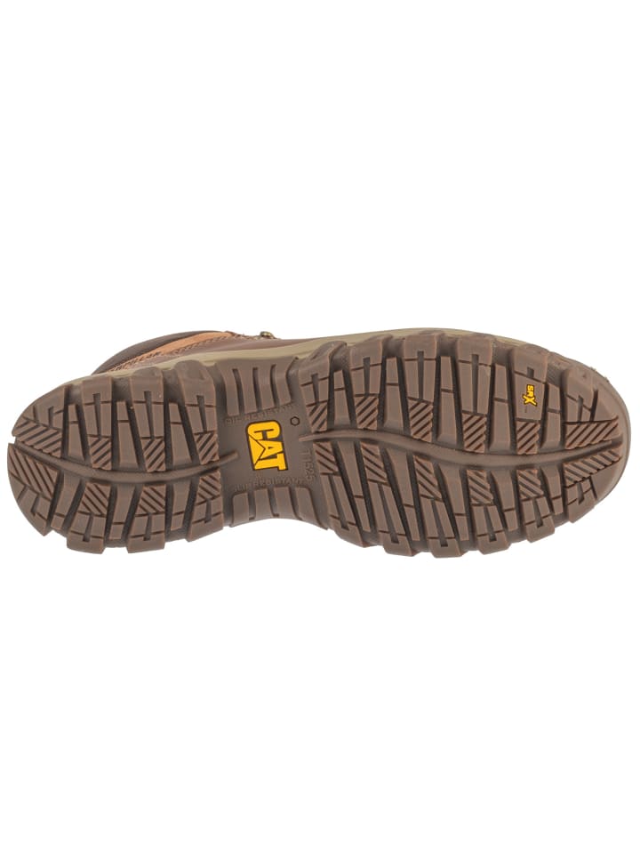Кроссовки Caterpillar Throsehold Rebound Trek коричневого цвета — фото 4