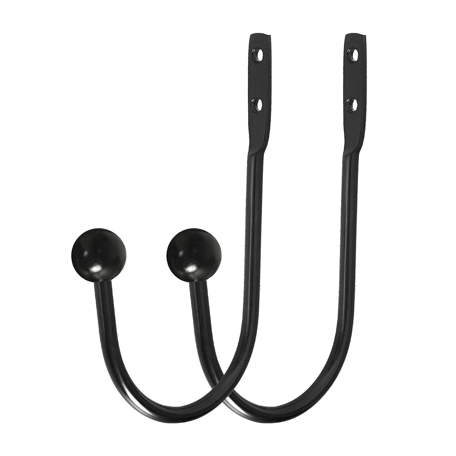 

Крючки для штор Fdelink 2 шт, черный