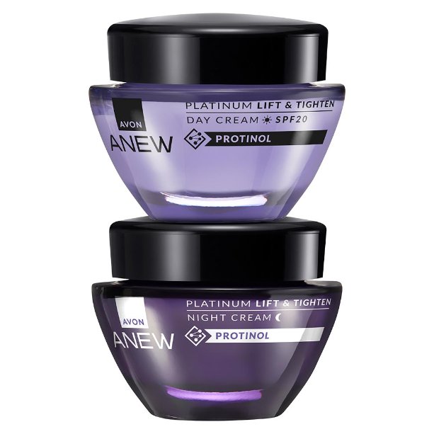 

Avon Anew, Platinum, набор косметики по уходу за лицом, 2 шт.