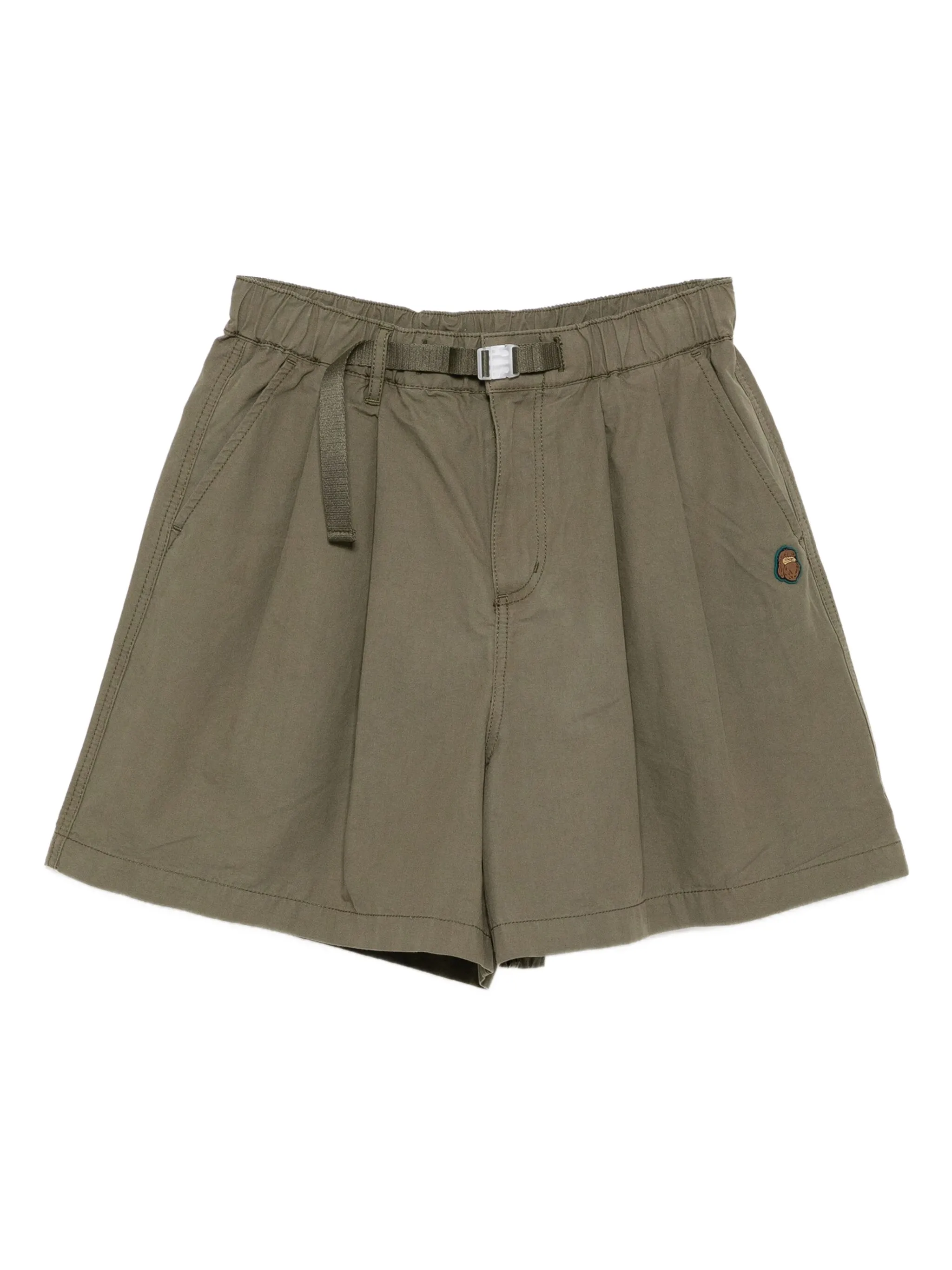 

Шорты с нашивкой-логотипом Fingercroxx, зеленый