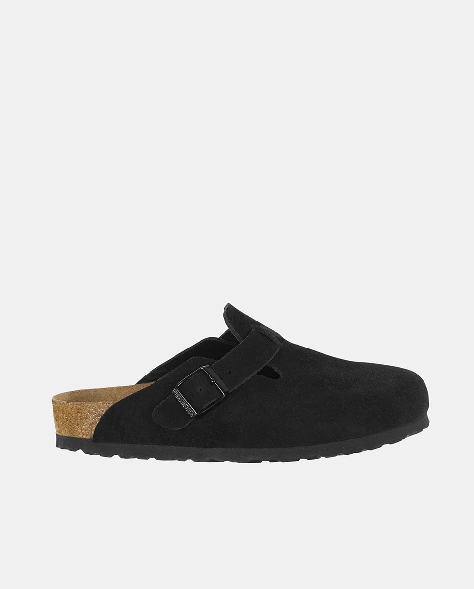 Женские бостонские сабо Birkenstock, черный