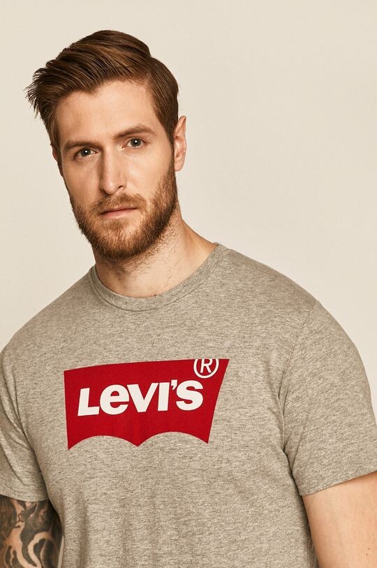 

Футболка с графическим рисунком Levi's, серый