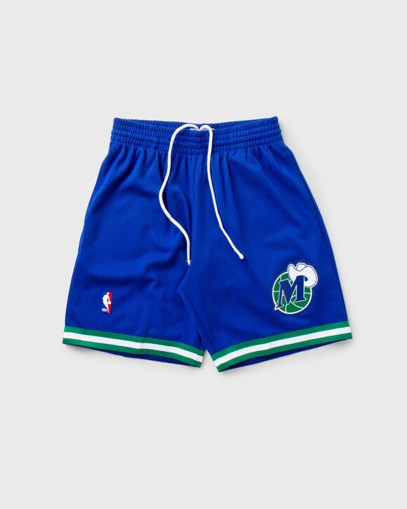 

Шорты Mitchell & Ness Nba Swingman Shorts Dallas Mavericks Road 1998-99, цвет royal/green