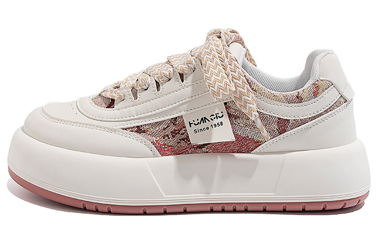 

Кроссовки HUANQIU Skateboarding Shoes Women's Low-top Pink, розовый