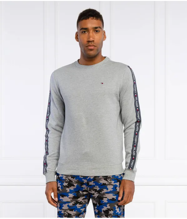 Толстовка Tracktop Regular fit Tommy Hilfiger, серый — фото 3