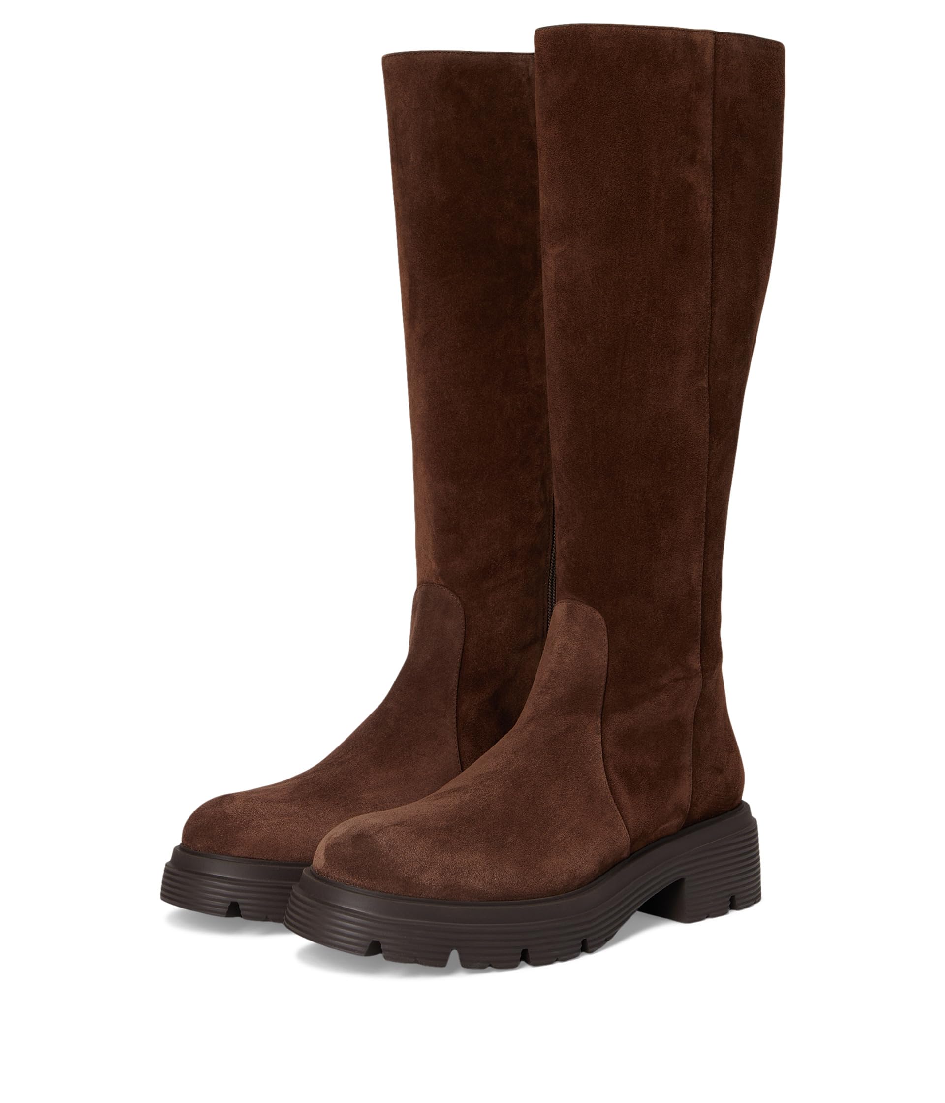 Ботинки Stuart Weitzman Hudson Lite Zip Boots, цвет Walnut