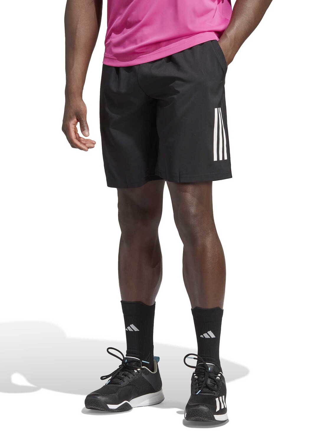 

Шорты Adidas Performance Club 3-Stripes Tennis, черный