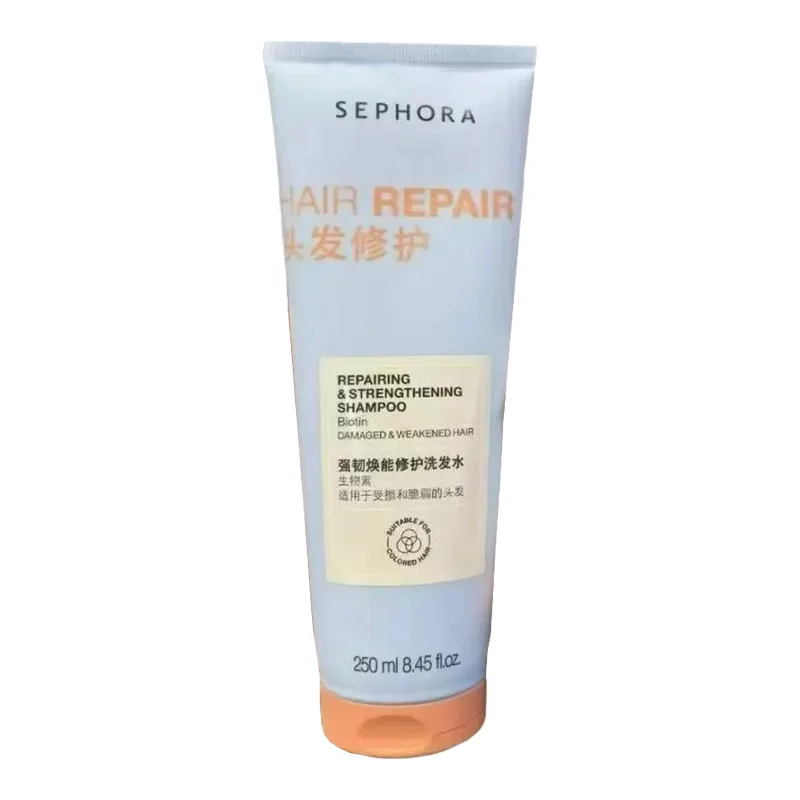Sephora Укрепляющий и восстанавливающий шампунь для очищения, 250 мл, 250ml