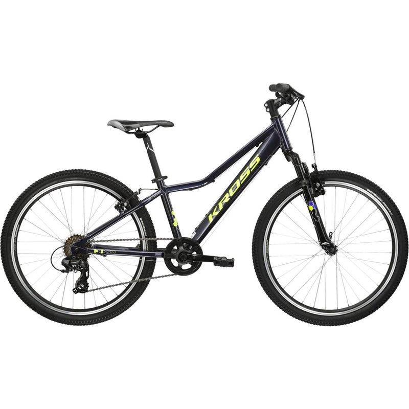

Детский велосипед Kross Hexagon Jr 1.0, синий/желтый