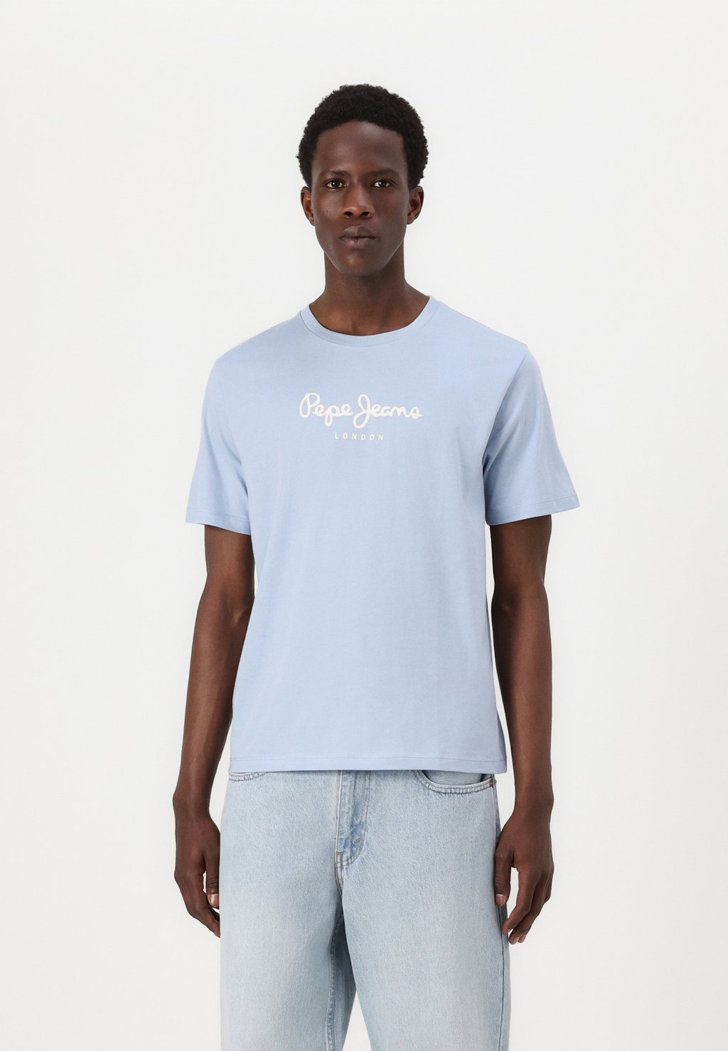 

Футболка с принтом EGGO Pepe Jeans, синий