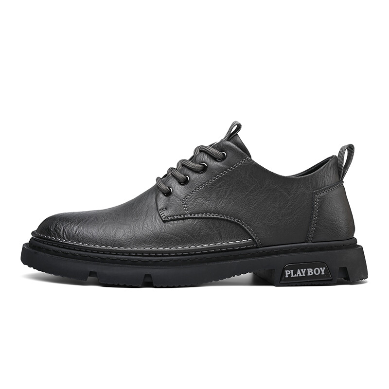 

Туфли мужские Men"s Casual Men Low-Top Playboy, серый