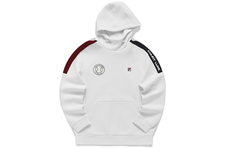 

FILA Спортивная толстовка мужская, стандартная, белая