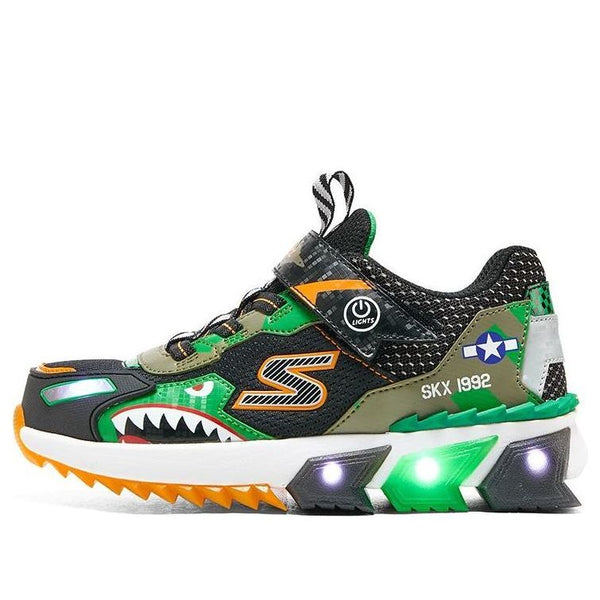 

Кроссовки training shoes 'black green' Skechers, черный