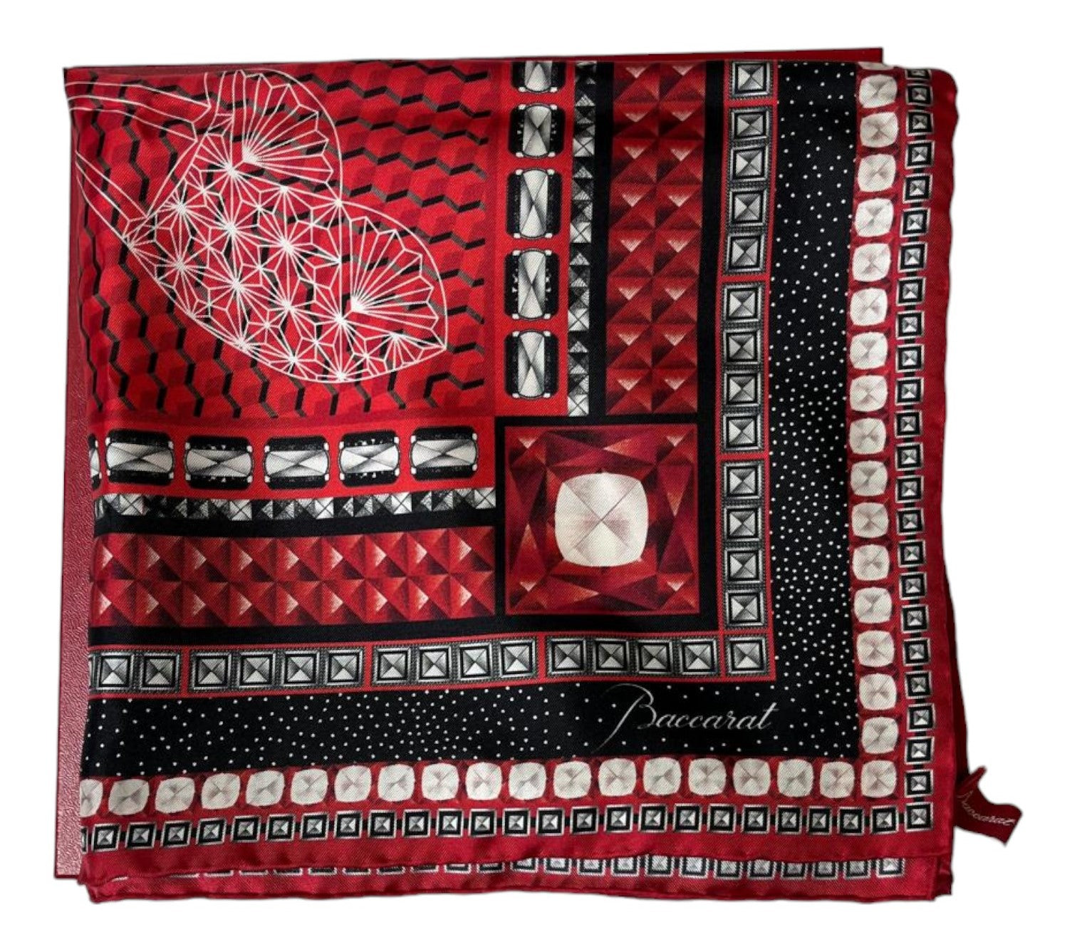 

Baccarat 2809038 Женский шарф-галстук Louxor Twillsilk Maxi Tie Красный