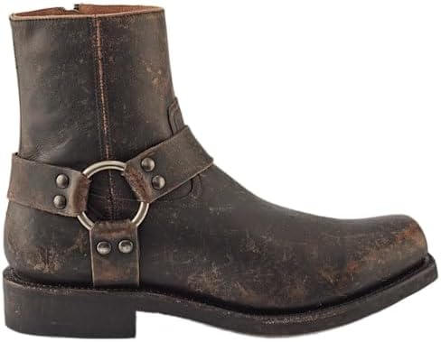 

Мужские мотоциклетные ботинки Frye Conway Harness - стильный кожаный дизайн, прочная и удобная обувь, черный