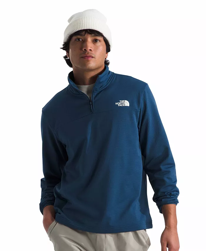 

Мужская флисовая толстовка на молнии Cedar Trail Grid The North Face, синий