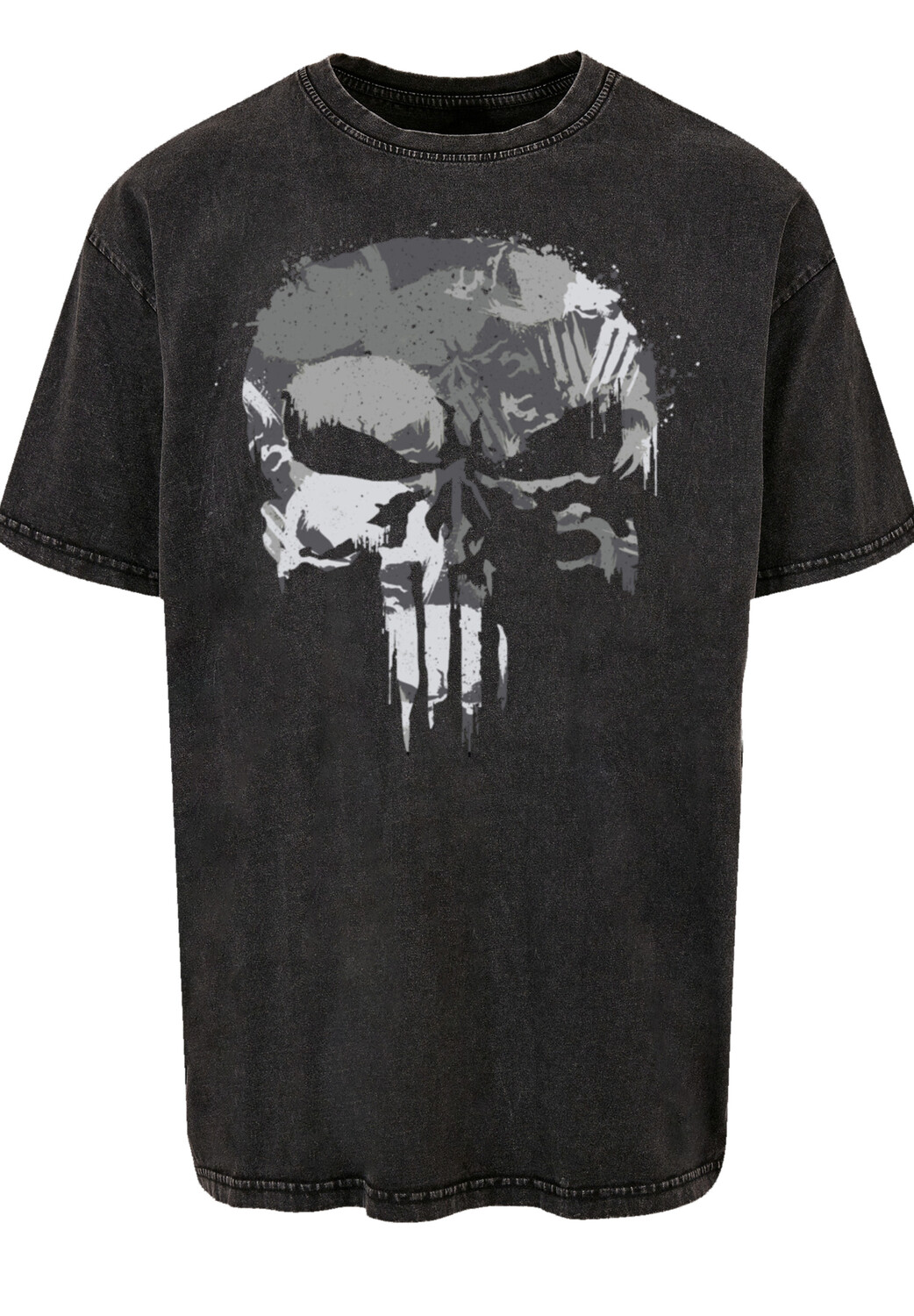 

Футболка F4NT4STIC Marvel Punisher Skull, черный