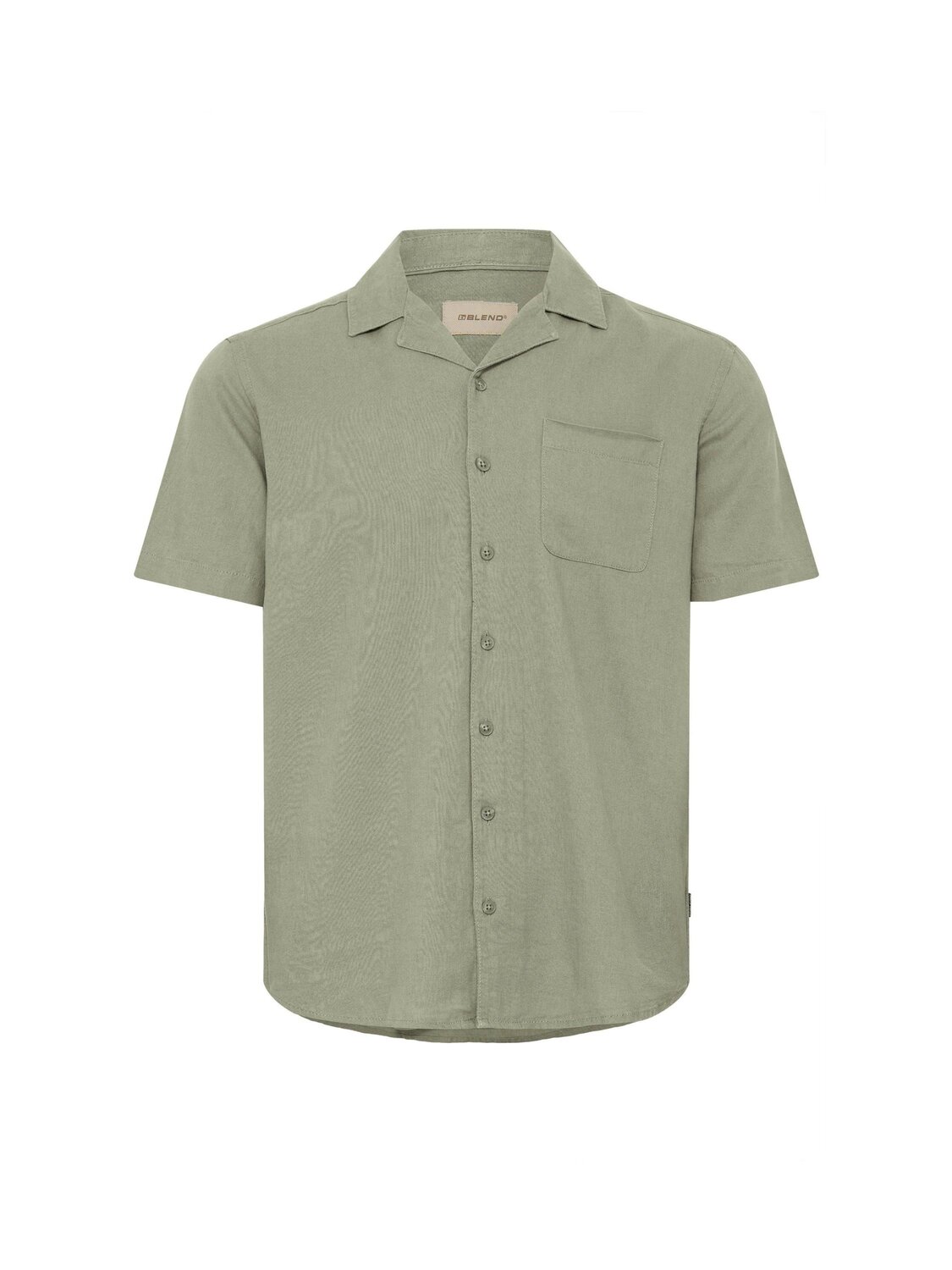 

BLEND Рубашка на пуговицах 'BHLinas' прямого кроя в цвете хаки
