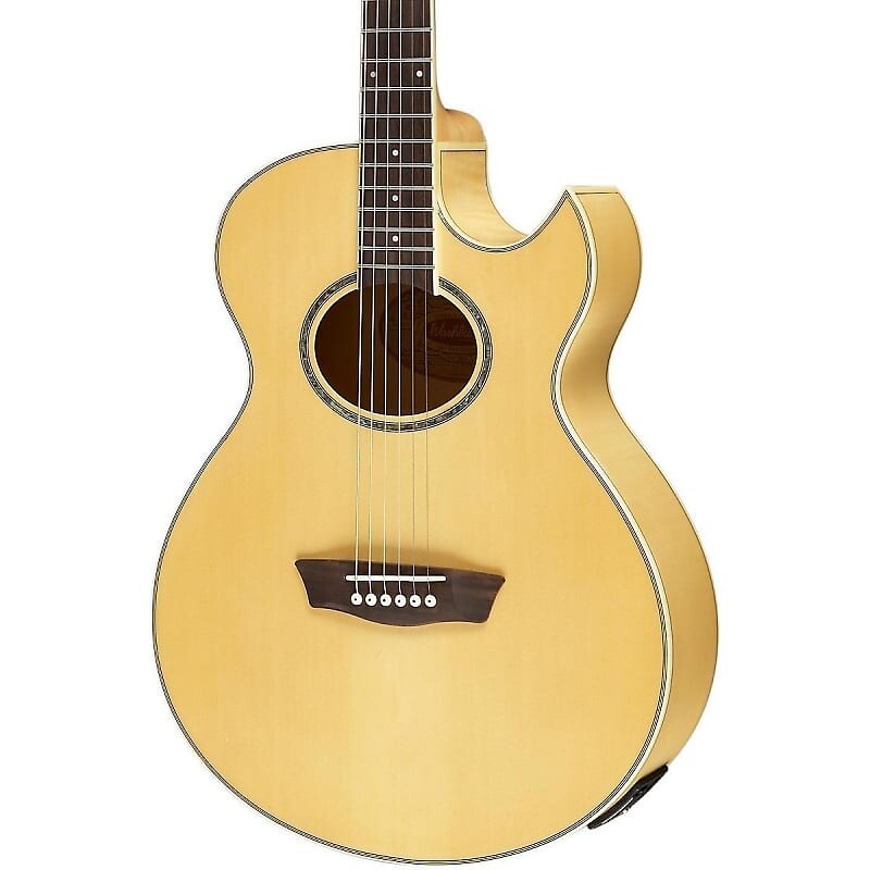 

Акустическая гитара Wahsburn EA20 Festival Series Florentine Acoustic-Electric Guitar - NATURAL