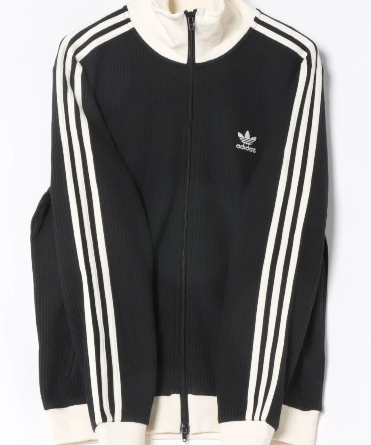Куртка трек Adidas U WAFFLE CL TT BLACK — фото 3