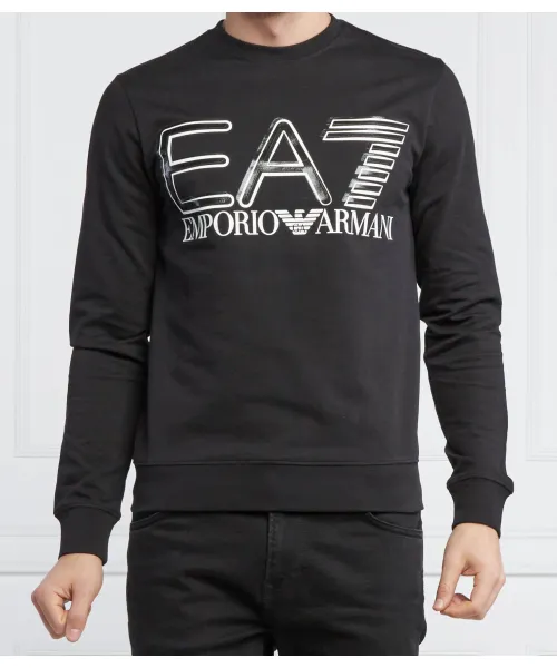 

Толстовка Regular fit Ea7, черный