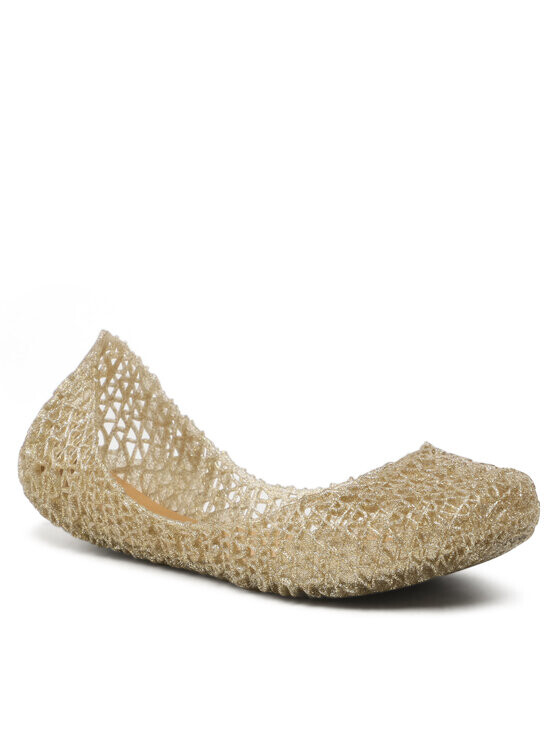

Балетки золотого цвета Melissa, желтый