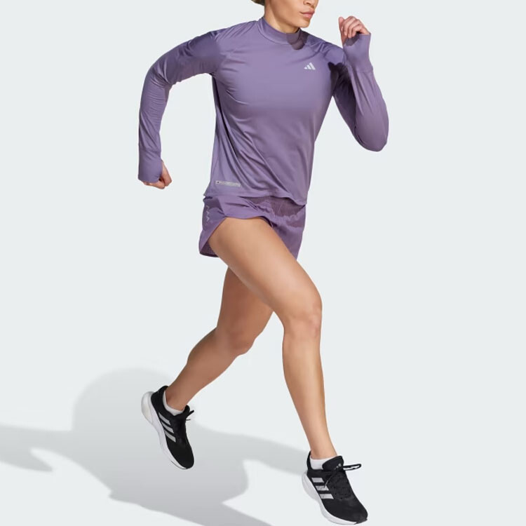 Футболка Ultimate женская фиолетовая Adidas — фото 4